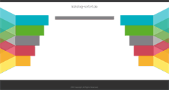 Desktop Screenshot of katalog-sofort.de